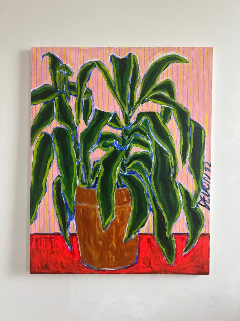 Original Expressionism Botanic Painting by Devon Grimes