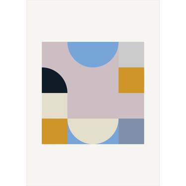 Print of Geometric Printmaking by Marcio Pontes