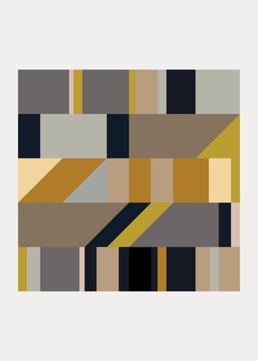 Original Geometric Printmaking by Marcio Pontes