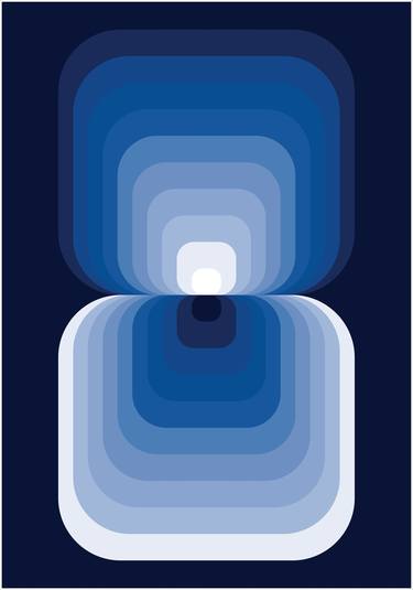 Print of Conceptual Geometric Printmaking by Marcio Pontes
