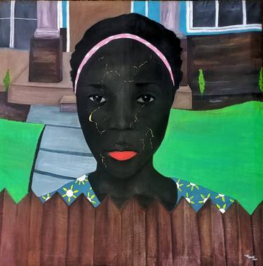 Original Expressionism Portrait Paintings by Tobi Eniafe