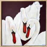 Swans II by LANI RICE