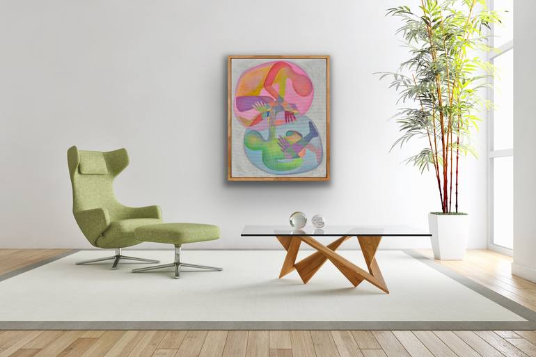 Original Abstract Painting by LANI BUCKLAND