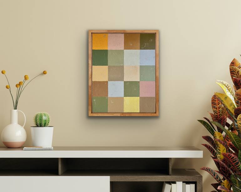 Original Geometric Painting by LANI BUCKLAND