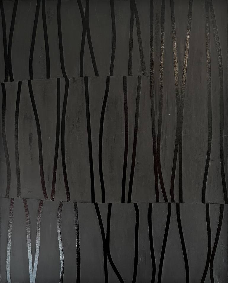 Original Art Deco Abstract Painting by Lani Rice