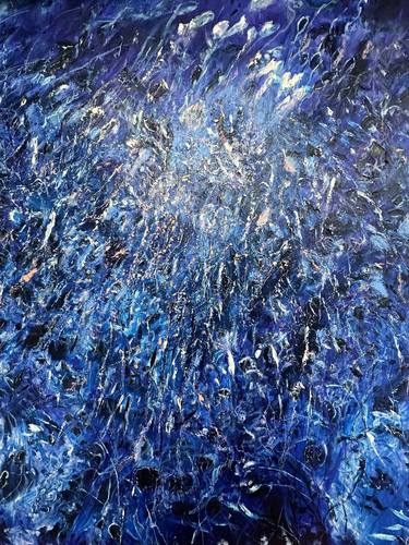 Original Neo-impressionism Water Painting by Ivana Orviska
