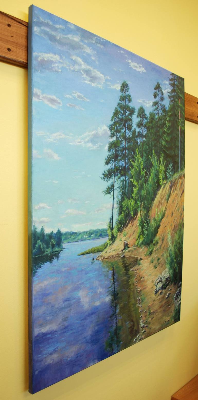 Original Realism Landscape Painting by Pavel Filimendikov