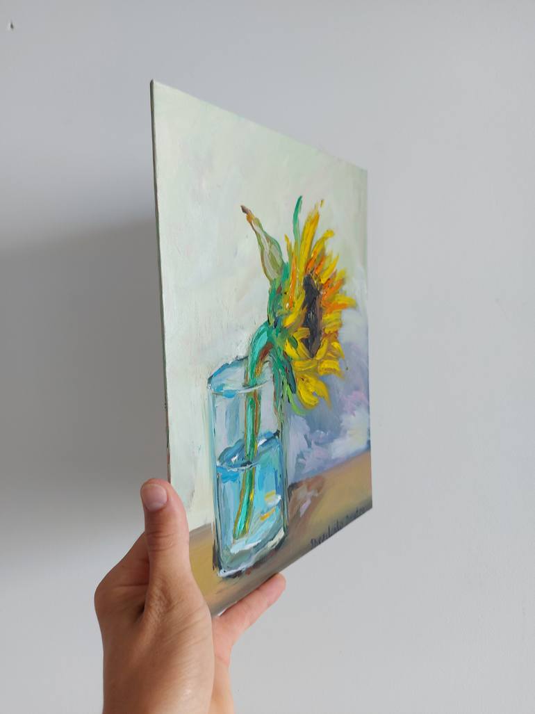 Original Expressionism Botanic Painting by Dmytro Shepelenko