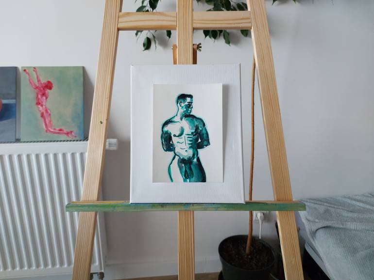 Original Expressionism Body Painting by Dmytro Shepelenko
