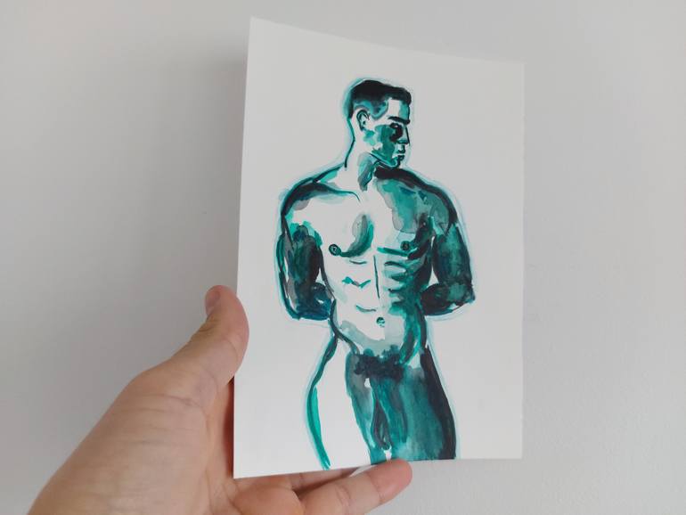 Original Expressionism Body Painting by Dmytro Shepelenko