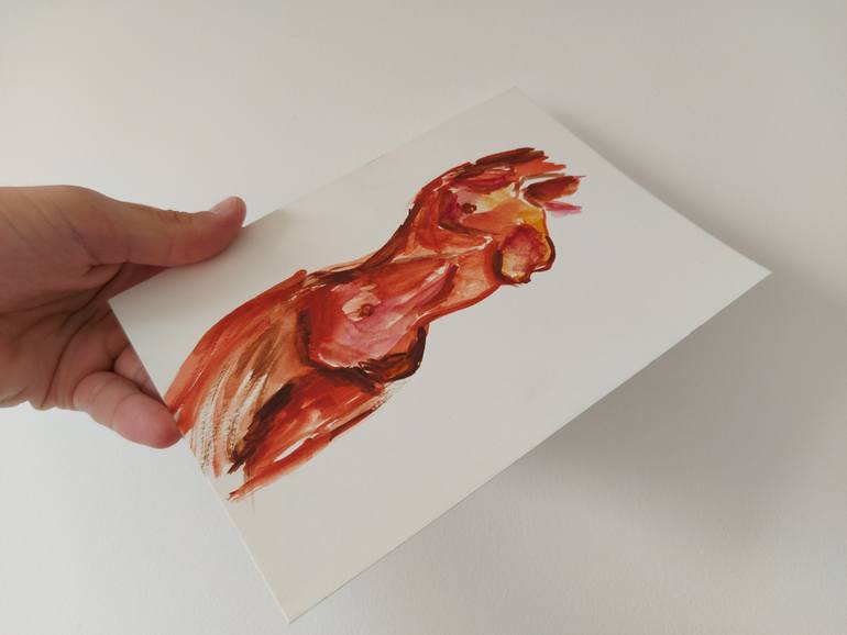 Original Expressionism Body Painting by Dmytro Shepelenko