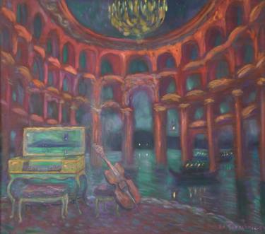 Original Performing Arts Paintings by Edward Tabachnik