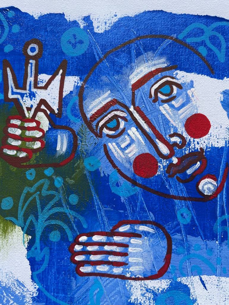 Original Contemporary Abstract Painting by Yuliia Chaika