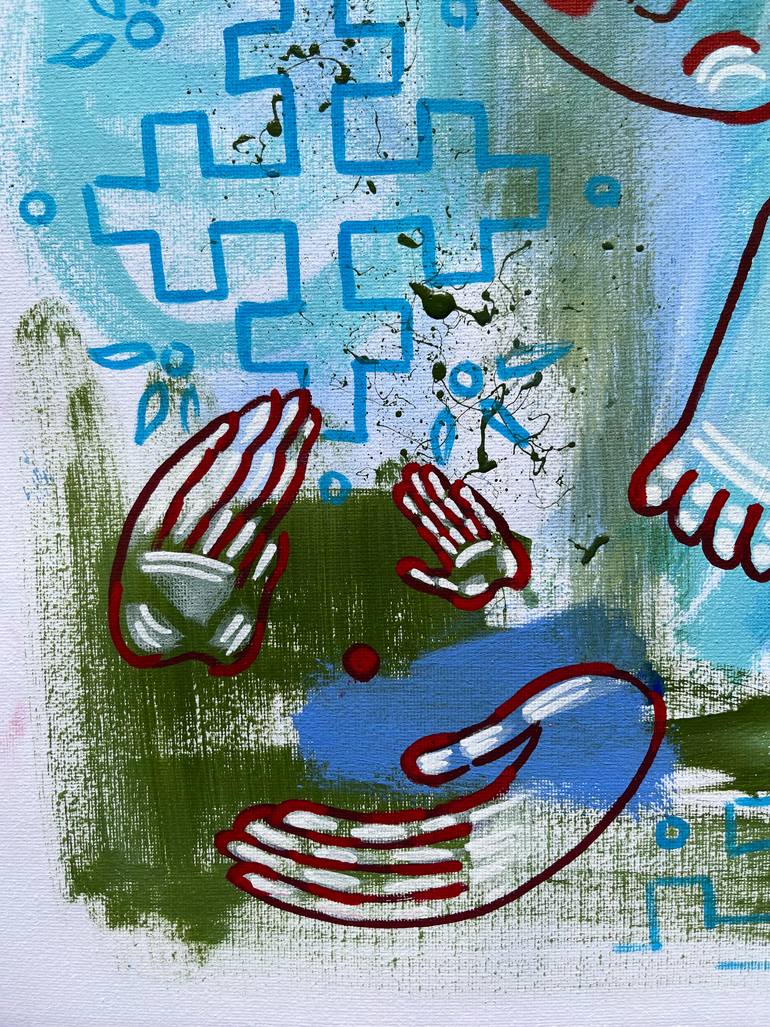 Original Abstract Painting by Yuliia Chaika