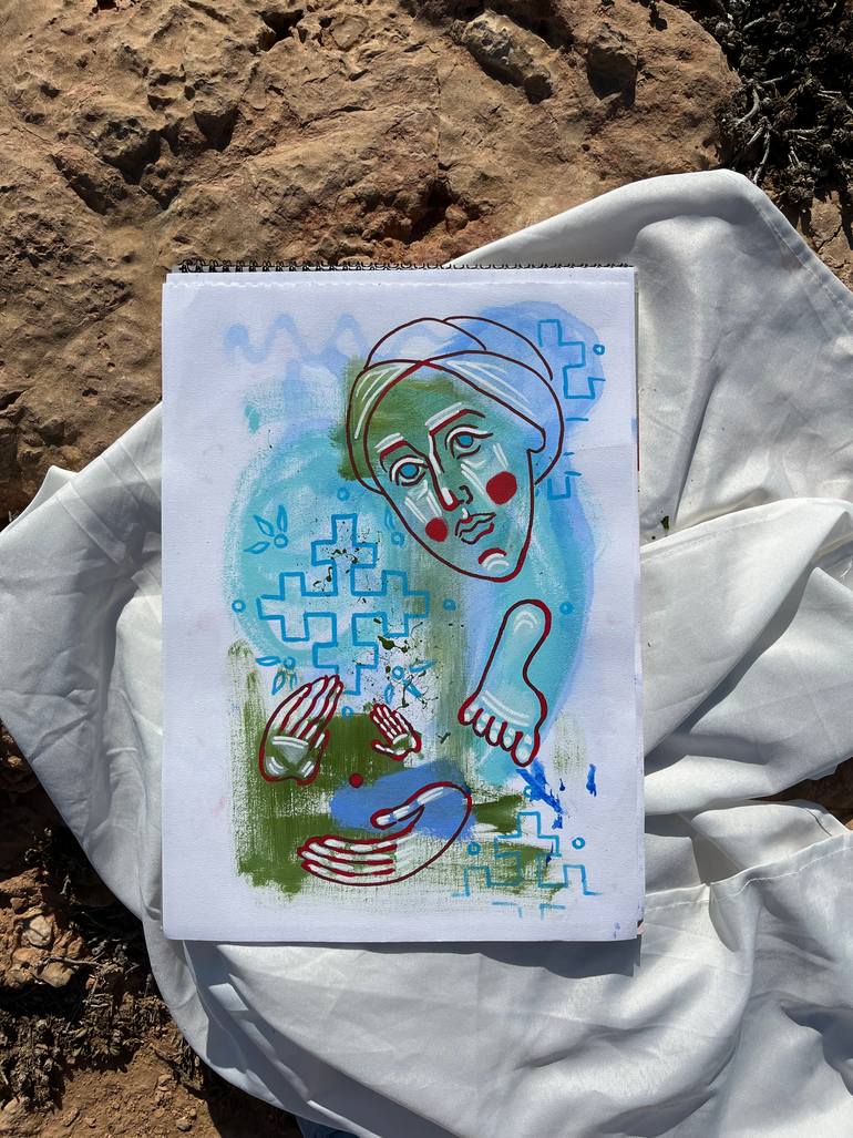 Original Abstract Painting by Yuliia Chaika