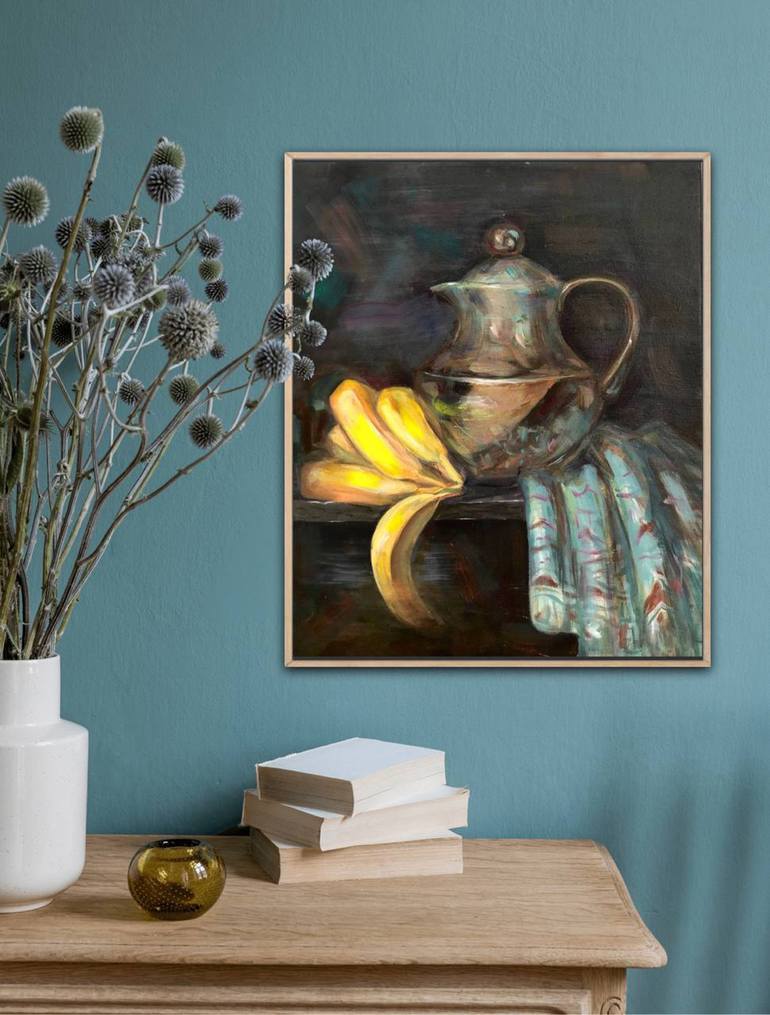 Original Still Life Painting by Yuliia Chaika