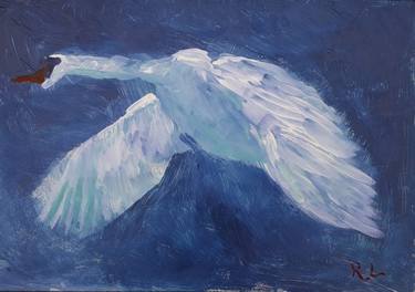 Original Figurative Animal Painting by Rosie Lynch