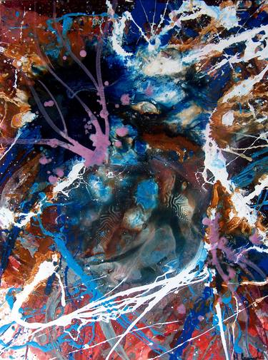 Print of Abstract Expressionism Abstract Paintings by Mladen Stankovic