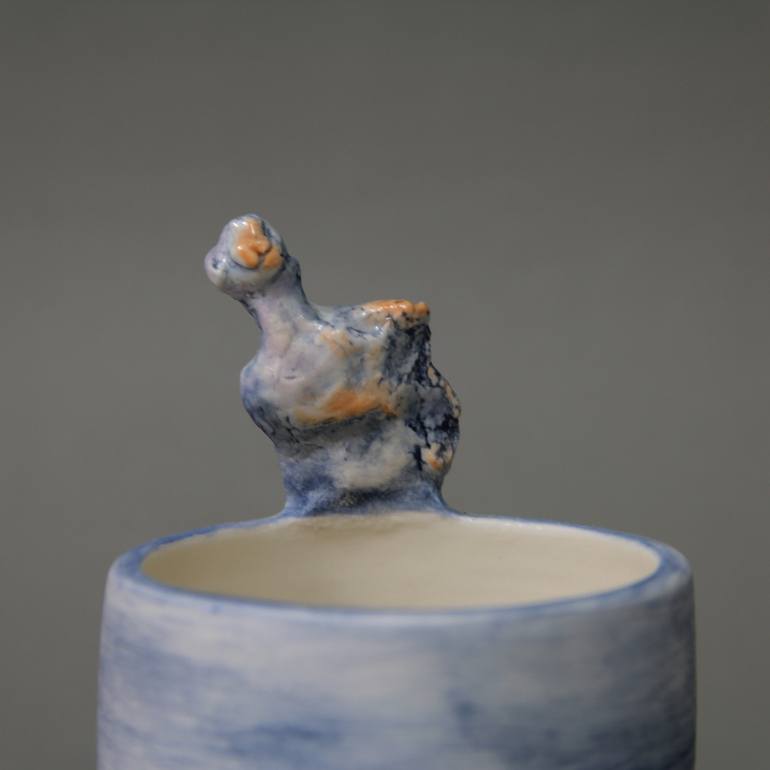 Original Abstract People Sculpture by Jessie Cheung