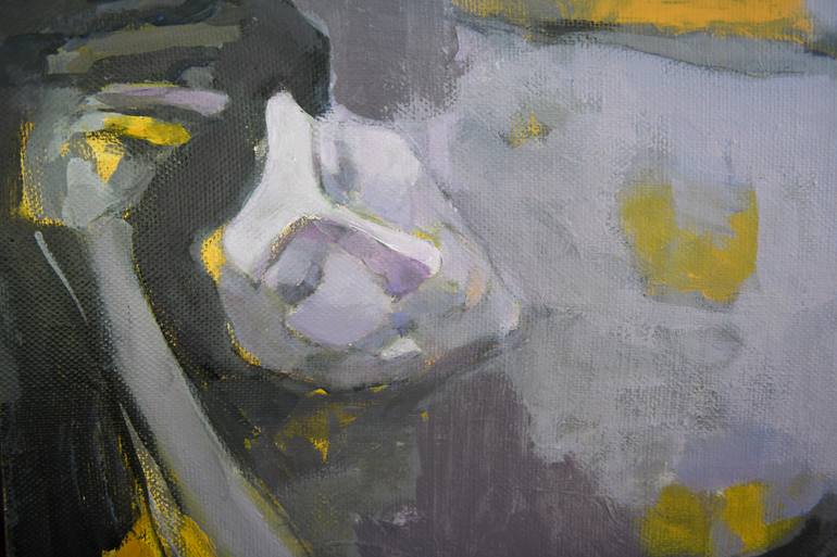 Original Expressionism Erotic Painting by Svetlana Novikova