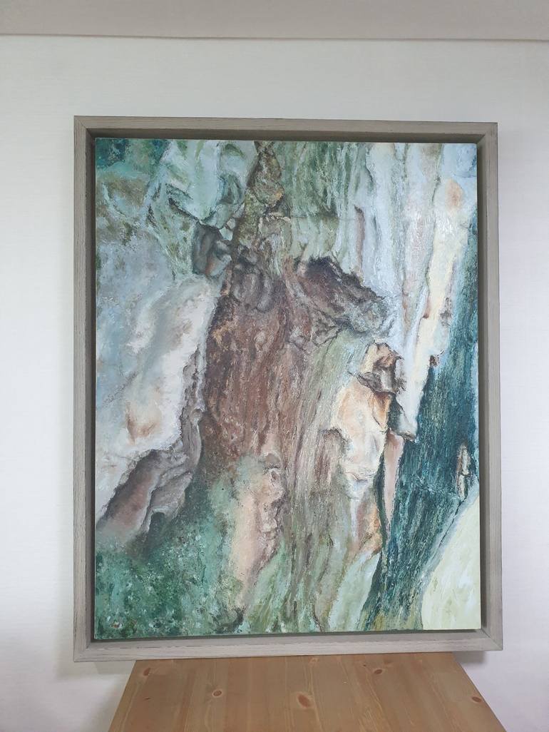 Original Abstract Tree Painting by sinyoung wang
