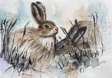 Original Animal Paintings by Ellie Mir