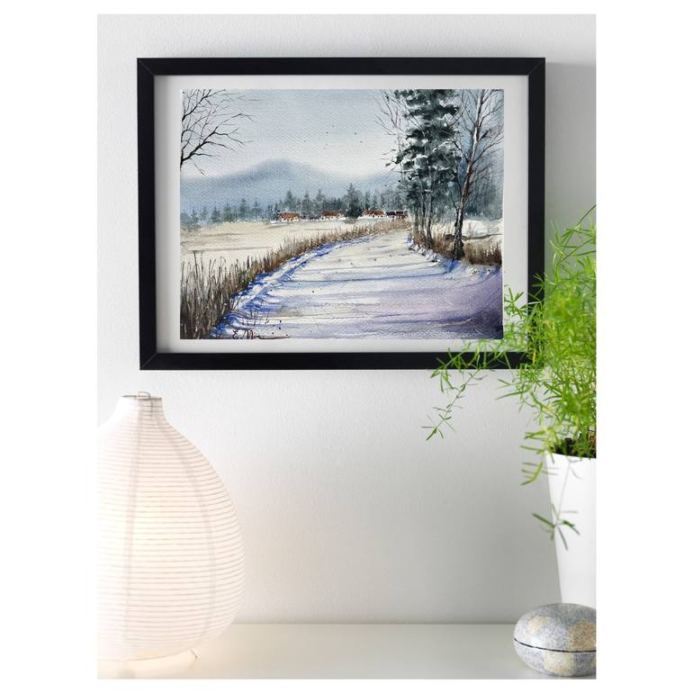 Original Minimalism Other Painting by Ellie Mir