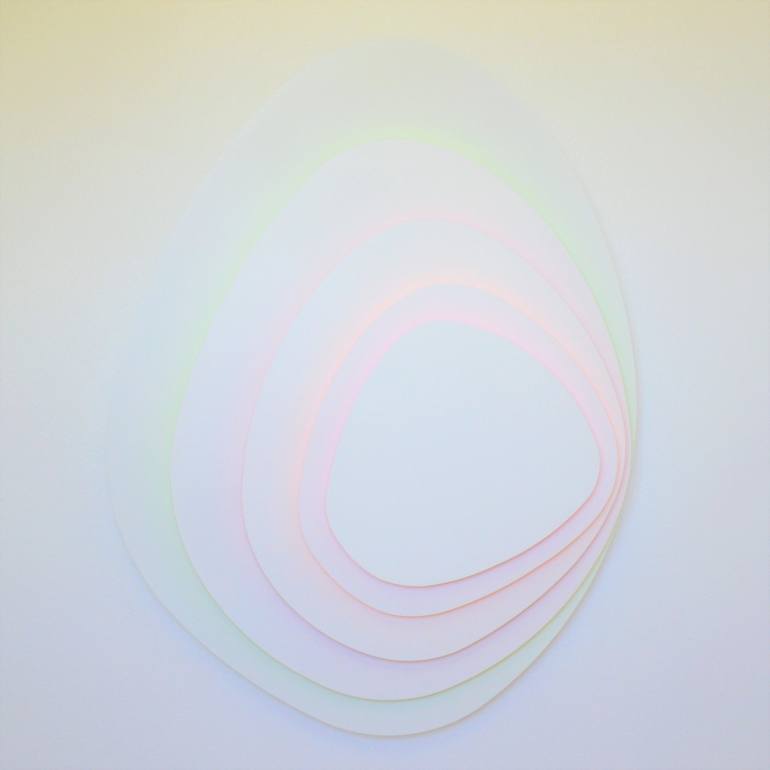 Original Abstract Light Installation by Blank Blank