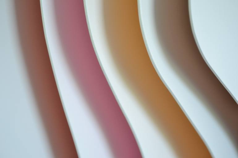 Original Abstract Light Installation by Blank Blank