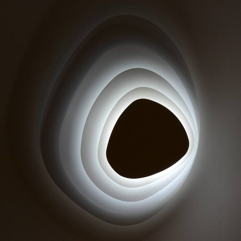 Original Abstract Light Installation by Blank Blank