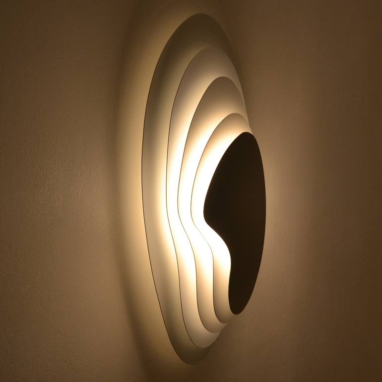 Original Abstract Light Installation by Blank Blank