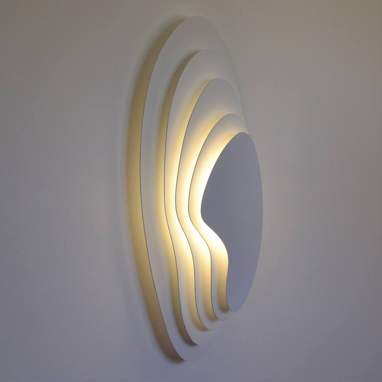 Original Abstract Light Installation by Blank Blank