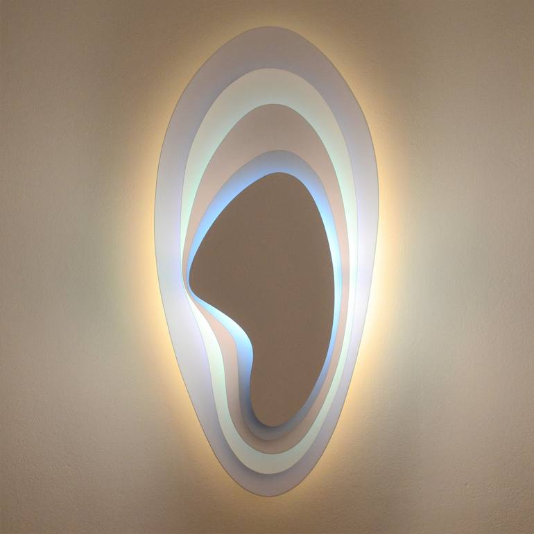 Original Abstract Light Installation by Blank Blank