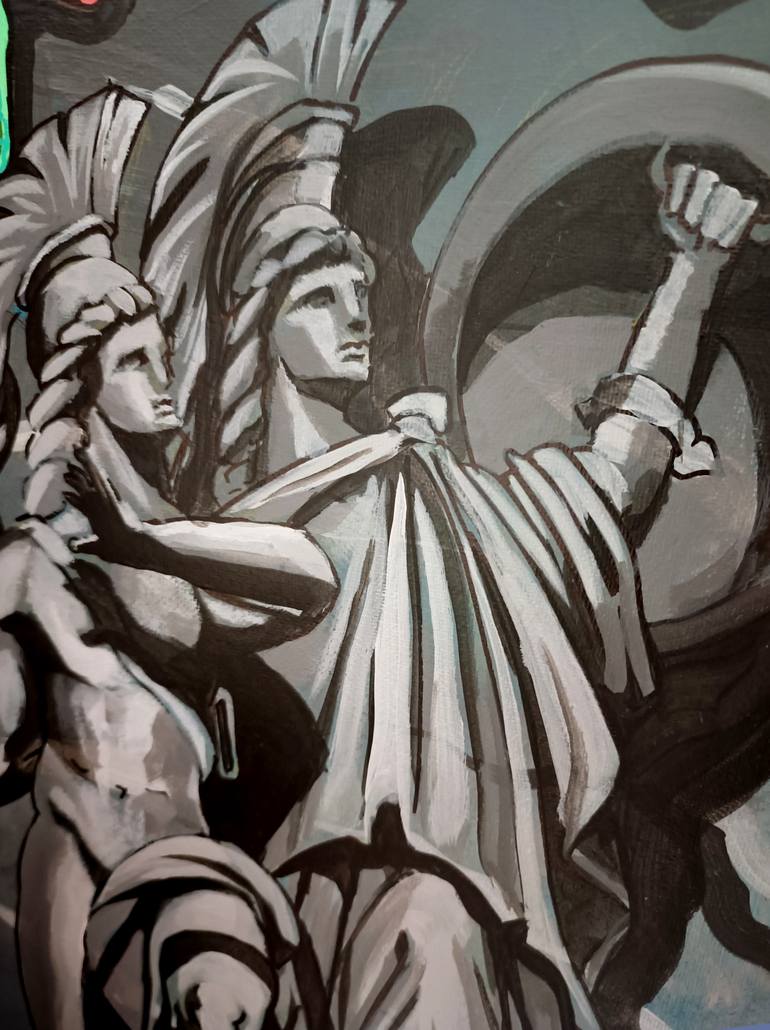 Original Art Deco Other Painting by Luis Pastor