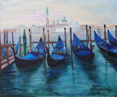 Original Seascape Paintings by Josyane Desclaux