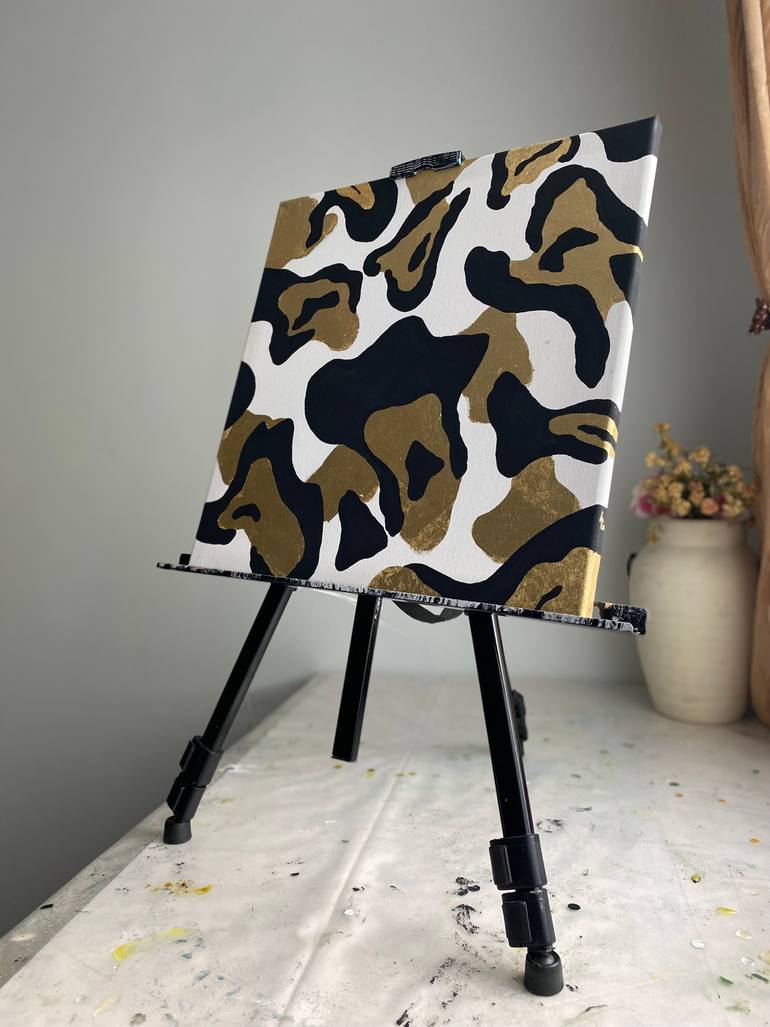 Original Art Deco Abstract Painting by A Pro