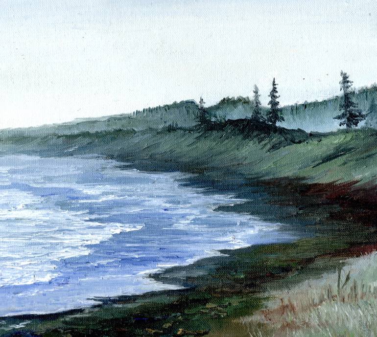 Original Realism Landscape Painting by Tabimory Nata