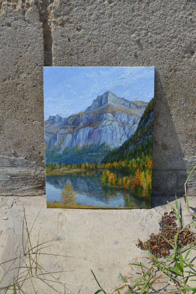 Original Realism Landscape Painting by Tabimory Nata