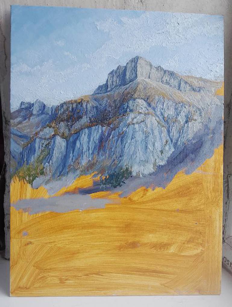 Original Realism Landscape Painting by Tabimory Nata