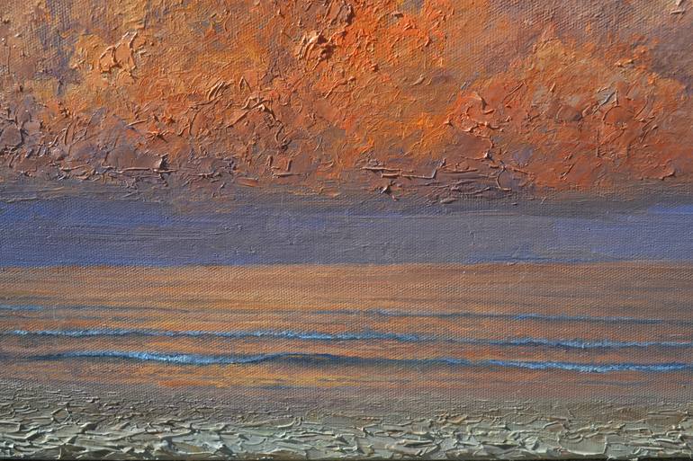 Original Art Deco Landscape Painting by Tabimory Nata