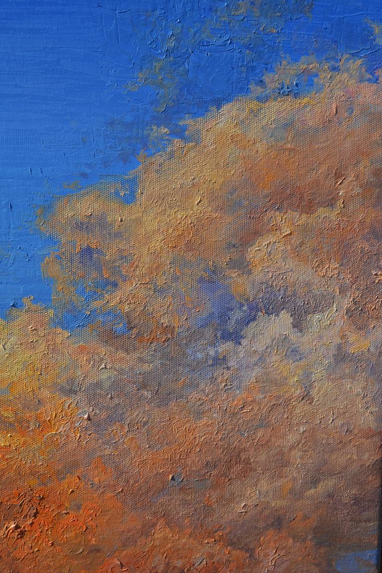 Original Art Deco Landscape Painting by Tabimory Nata