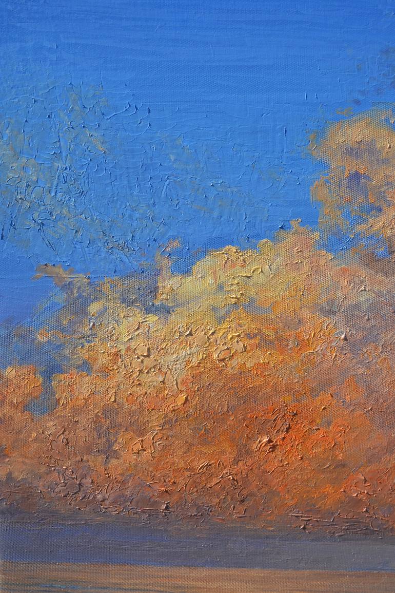 Original Art Deco Landscape Painting by Tabimory Nata