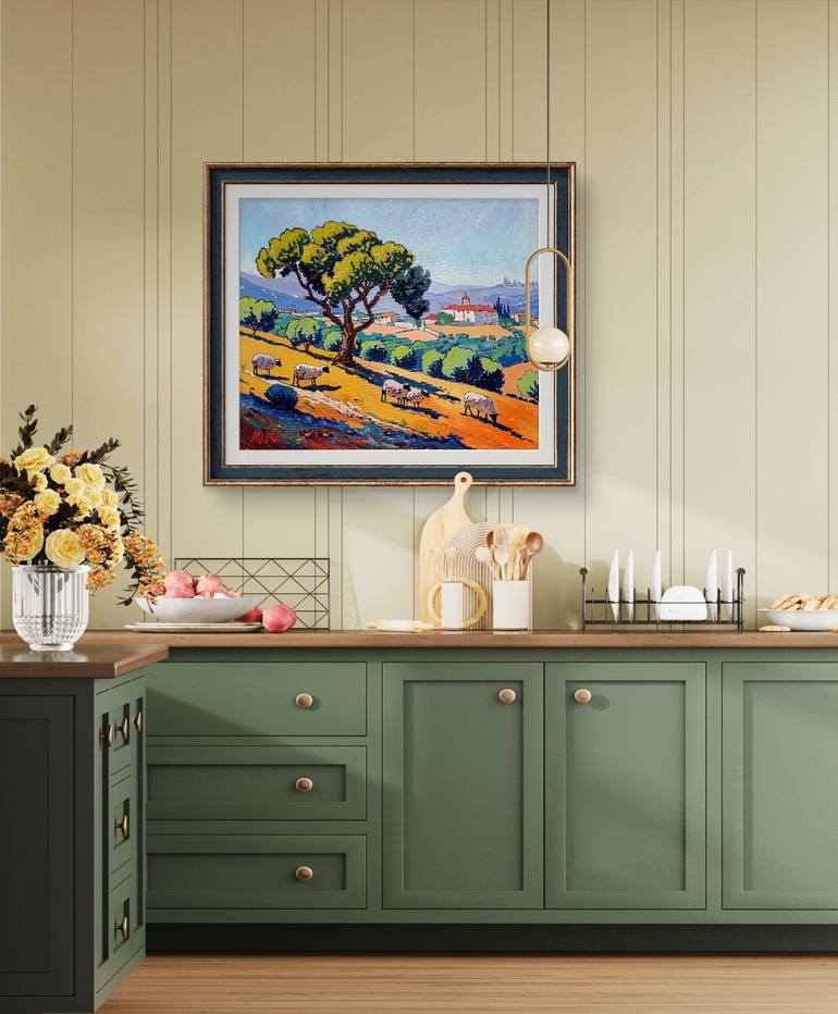 Original Contemporary Landscape Painting by Asia Klim