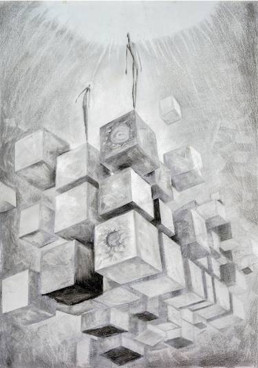 Print of Abstract Drawings by Yuriy Vinnitskiy