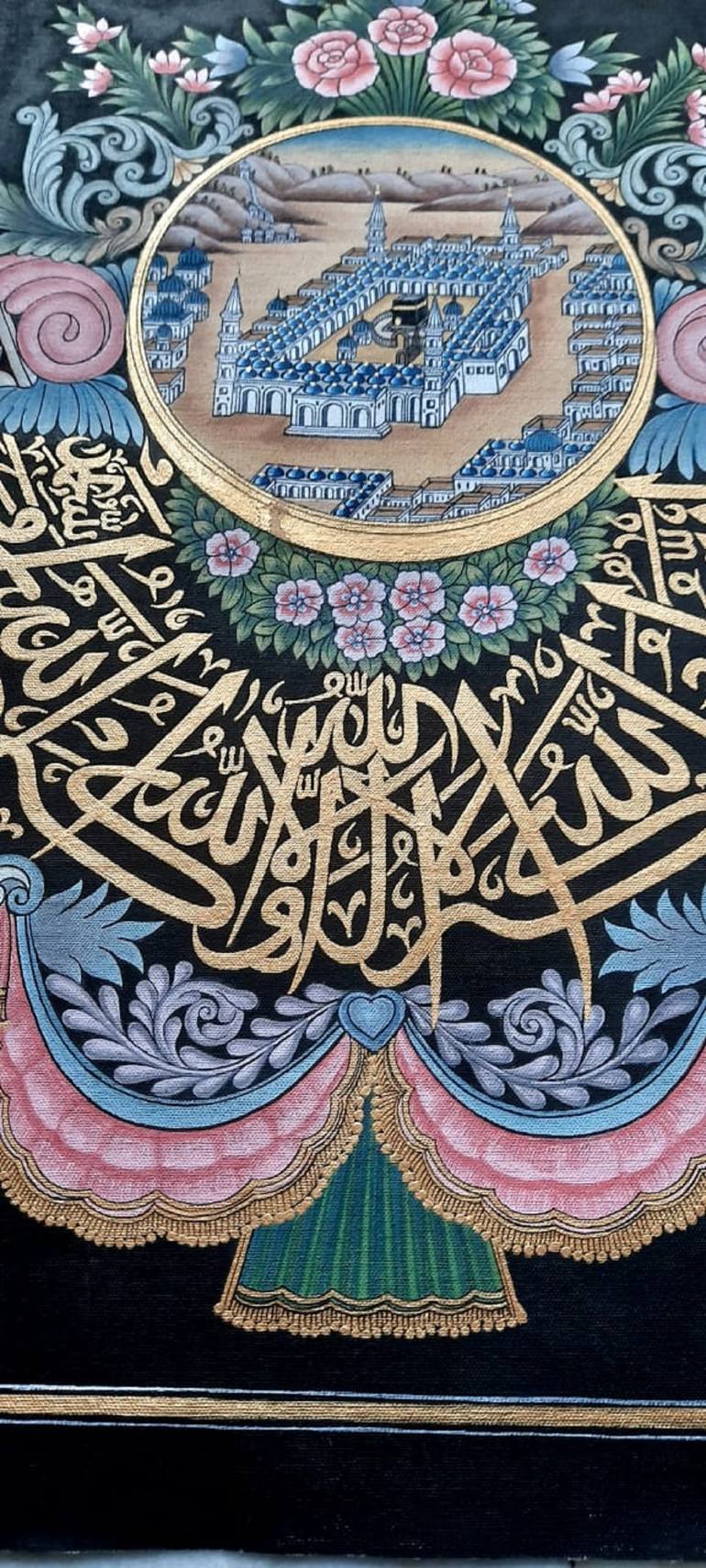 Original Abstract Religion Painting by Danish Khan