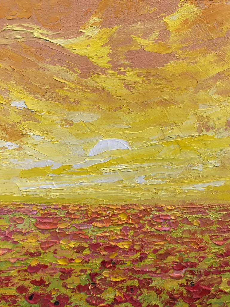 Original Fine Art Landscape Painting by Sana De