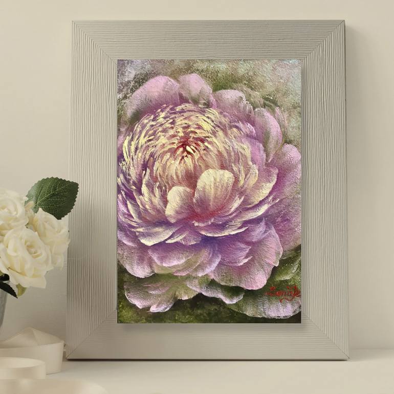 Original Fine Art Floral Painting by Sana De