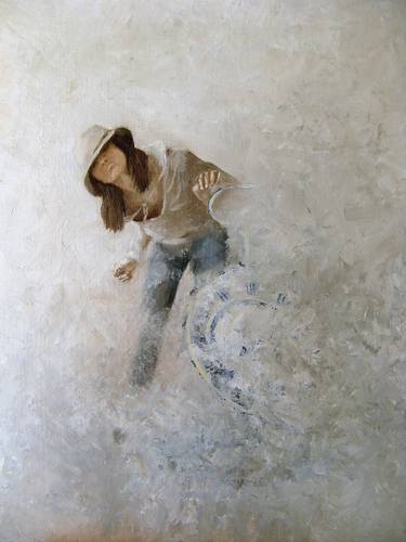 Original Figurative Time Paintings by Anna King