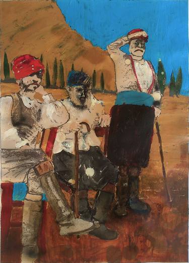 Original Contemporary People Paintings by Kuba Grydniewski