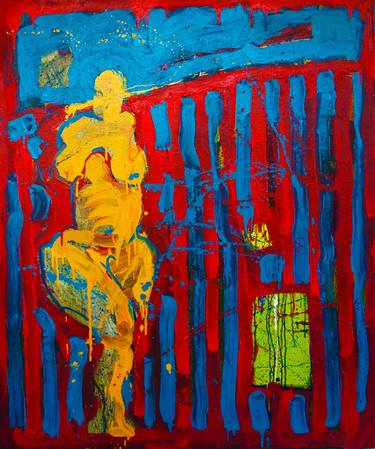 Original Expressionism Women Paintings by Kuba Grydniewski